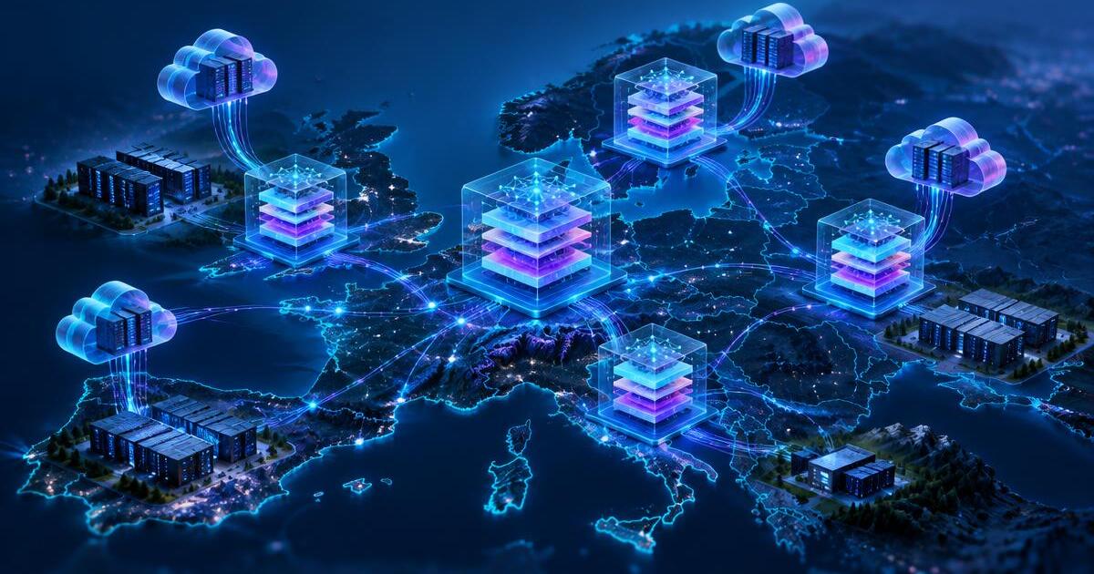 Open-weight model cores deployed across European infrastructure